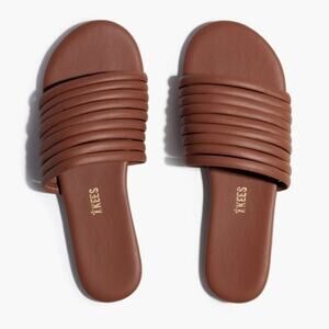 TKEES Heatwave Brown Caro Strappy Slip On Sandals